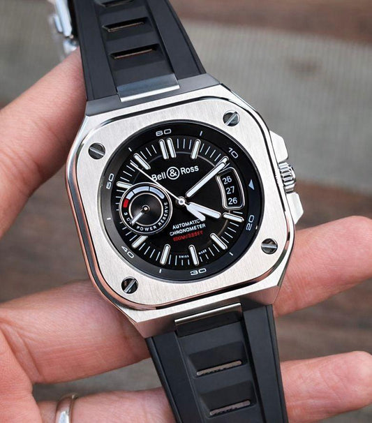 Black Silver Ultra Premium Automatic Watch