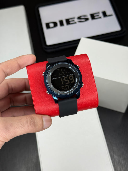 All Black Digital Watch