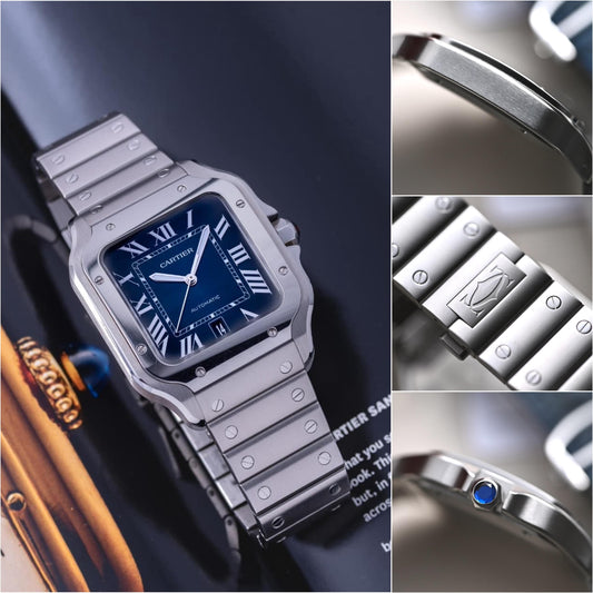 Silver Blue Ultra Premium Automatic Watch