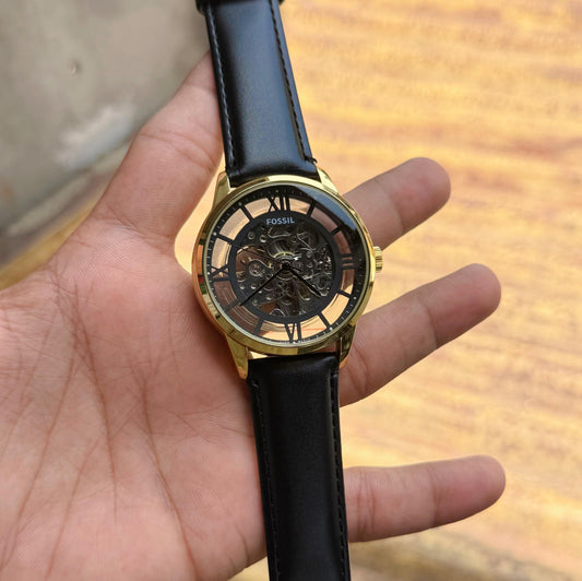 Black Gold Automatic Watch