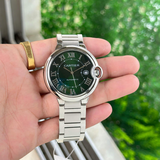 Silver Green Ultra Premium Automatic Watch