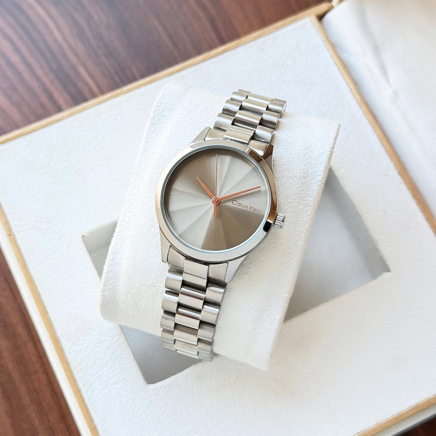 Silver Classic Women Watch