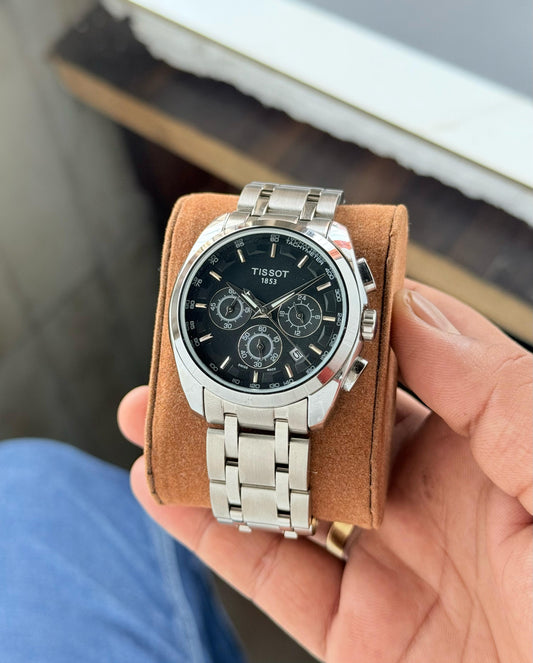 Grey Black Chronograph Watch (Original Quality)