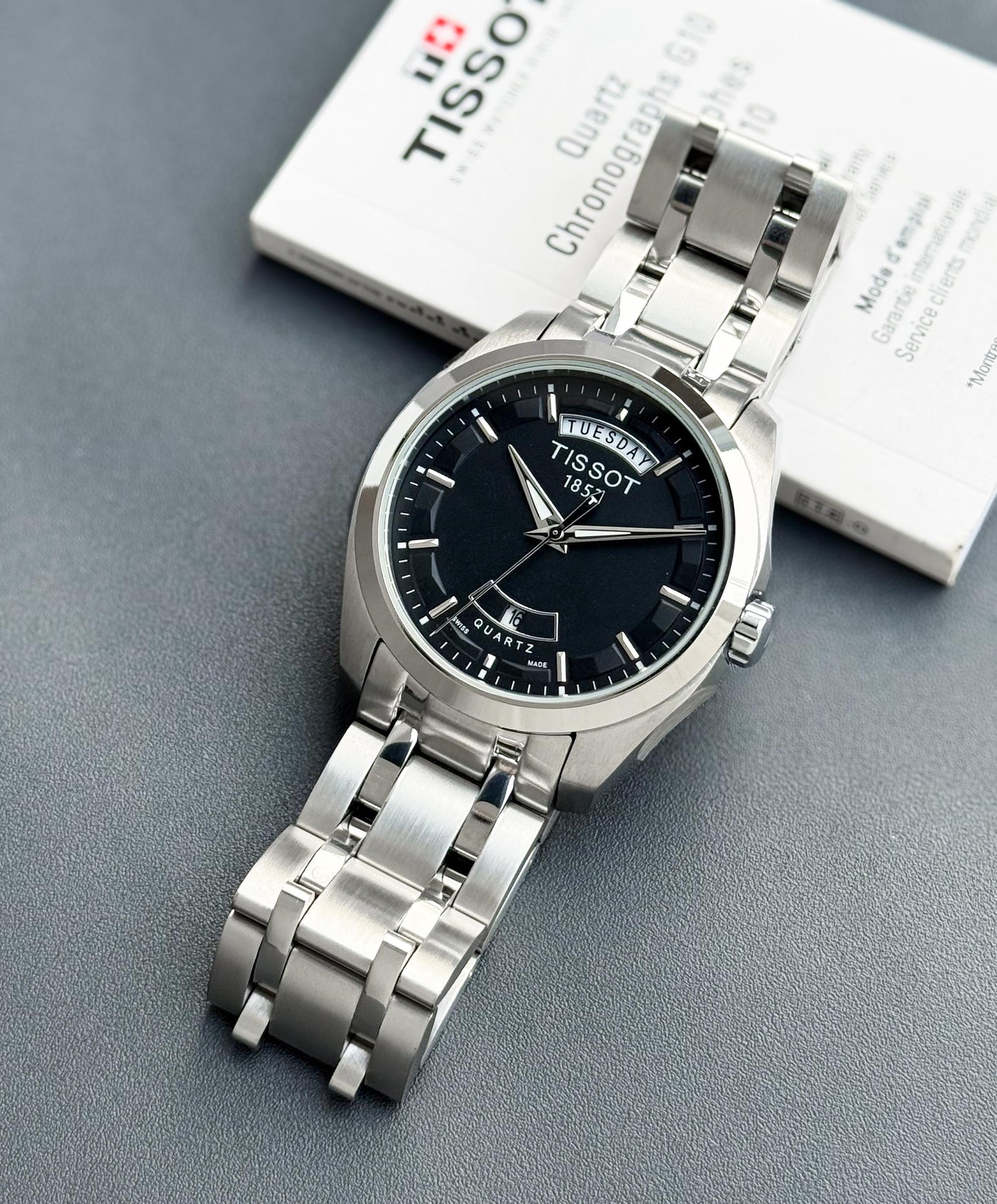 Silver Black Day Date Collection