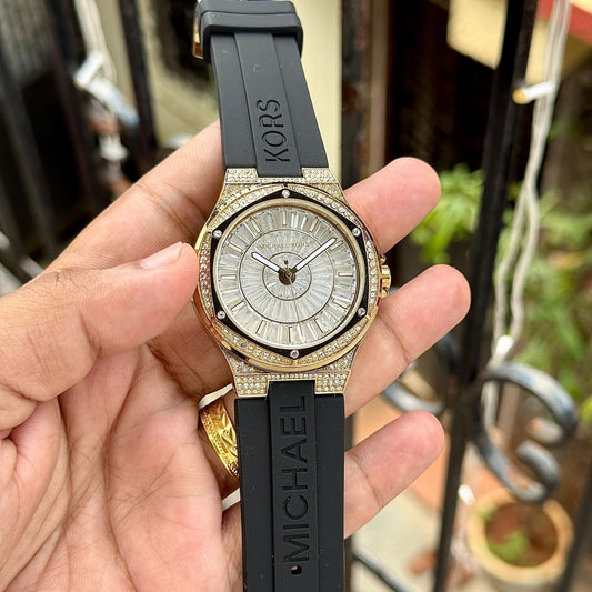 Black Gold Women's Diamond Watch