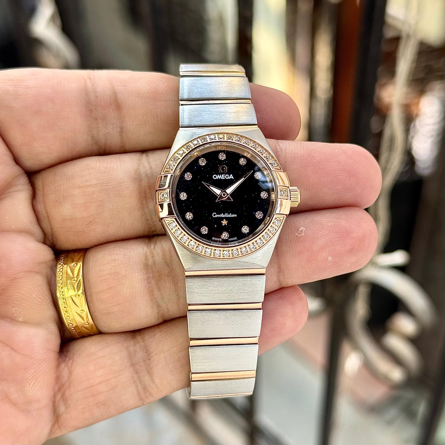 Silver Rose Gold Women's Watch