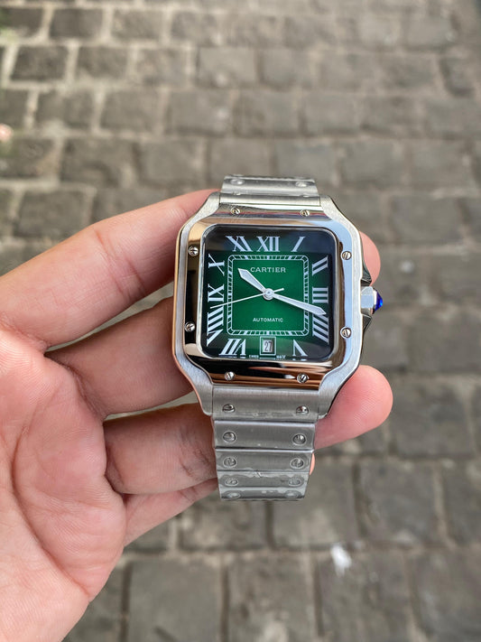 Silver Green Ultra Premium Automatic Watch