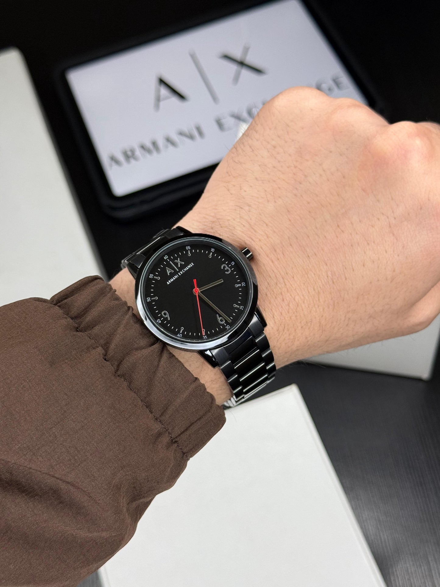 Full Black Metal Watch