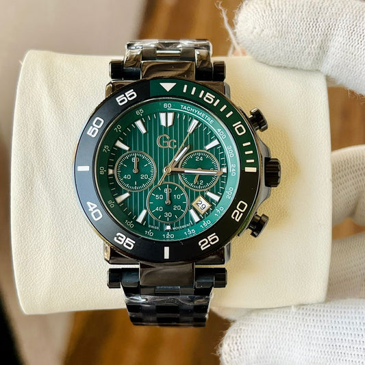 Black Green Chronograph Ultra Premium