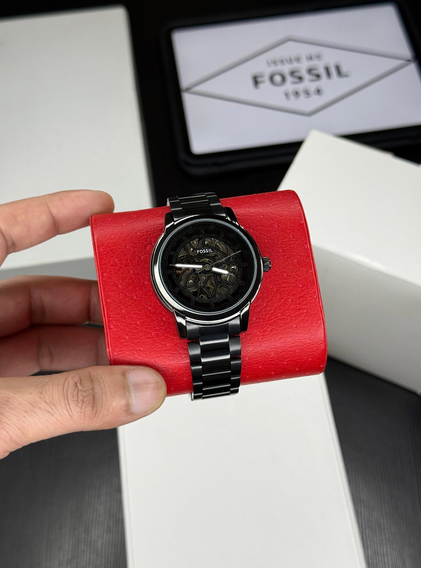 All Black Automatic Watch