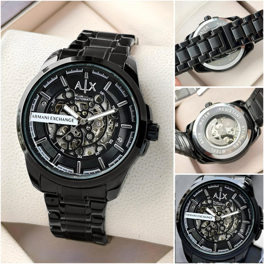 All Black Automatic Watch