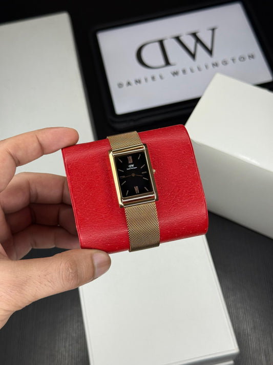 Rose Gold Metal Watch
