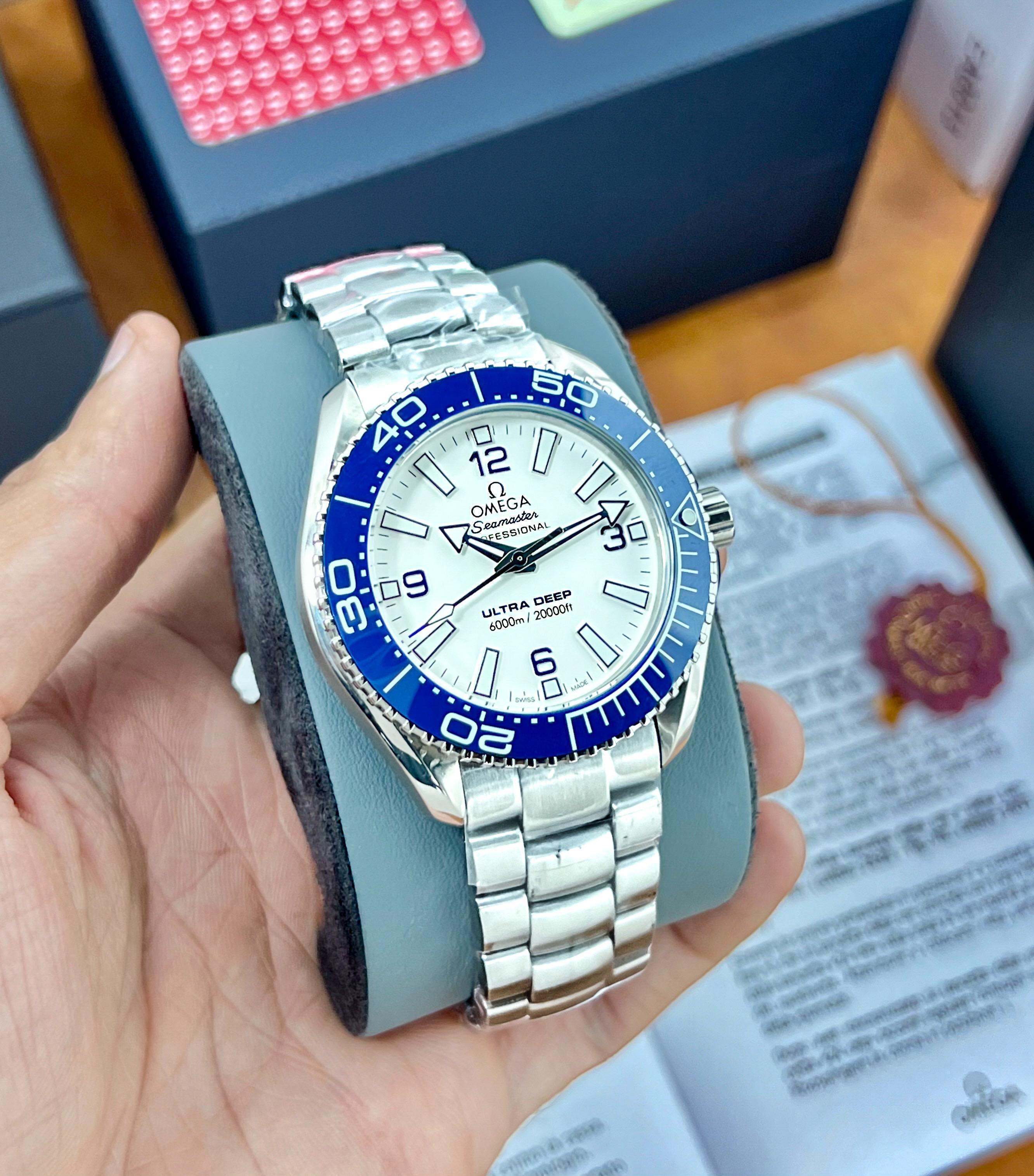 Complete Blue Automatic Watch Silver Blue Ultra Premium Automatic Watch – Watch Theory