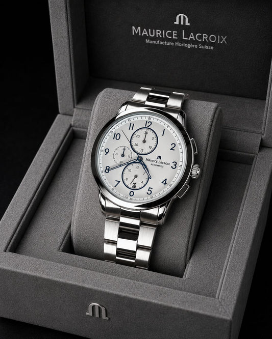 Silver White Metal Watch