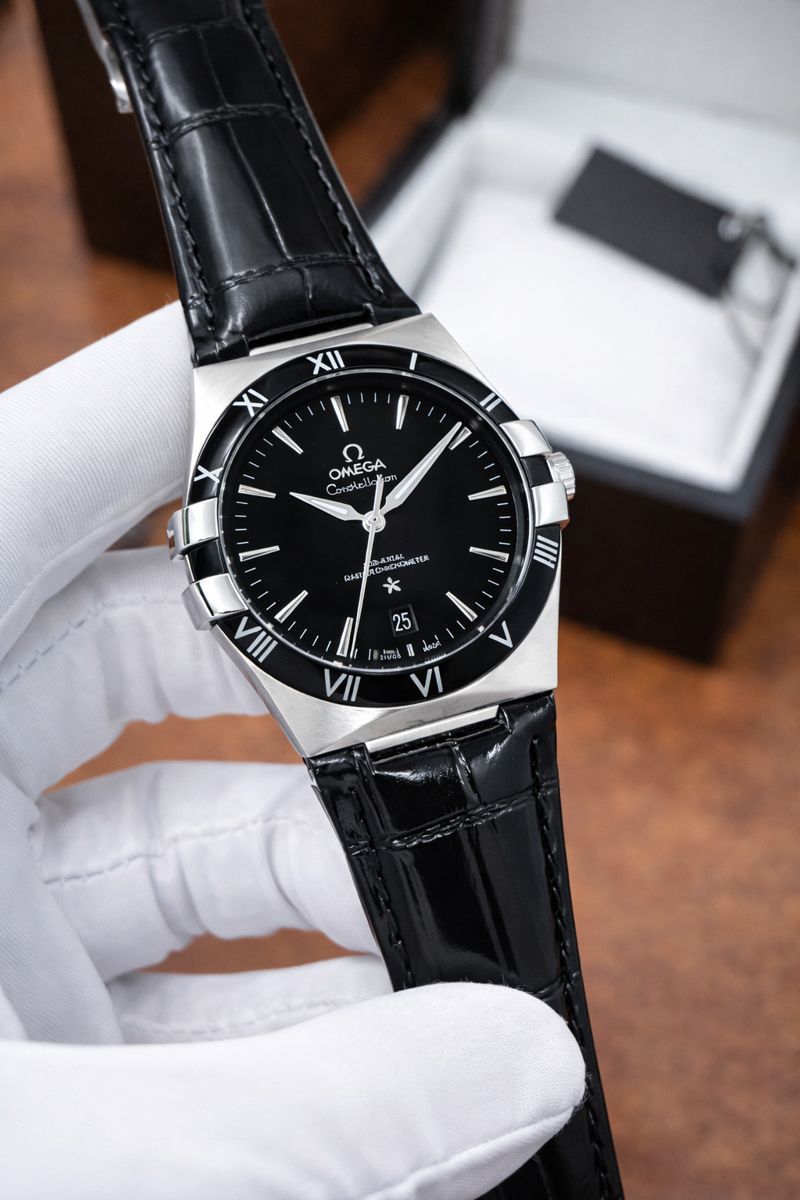 Black Silver Ultra Premium Automatic Watch