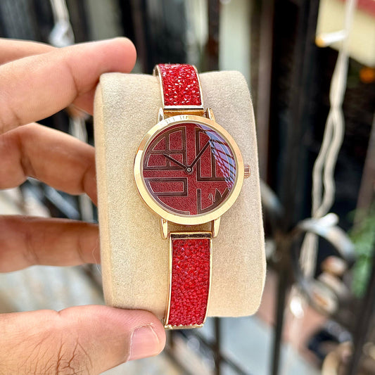 Red Gold Women's Watch