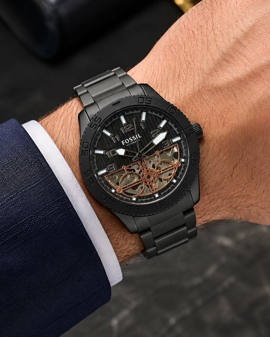 Black Automatic Watch