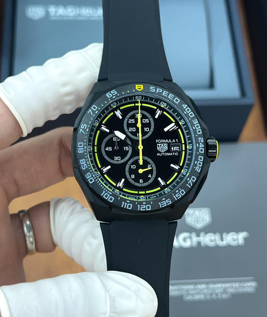 Black Yellow Chronograph Ultra Premium Watch