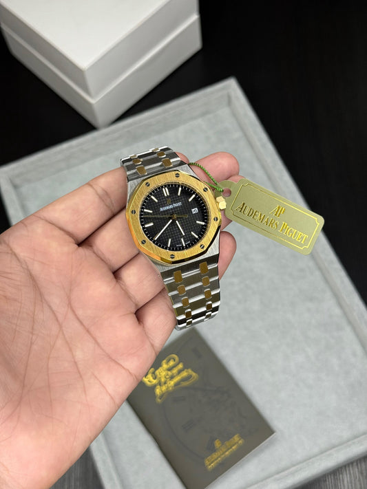 Silver Gold Metal Watch