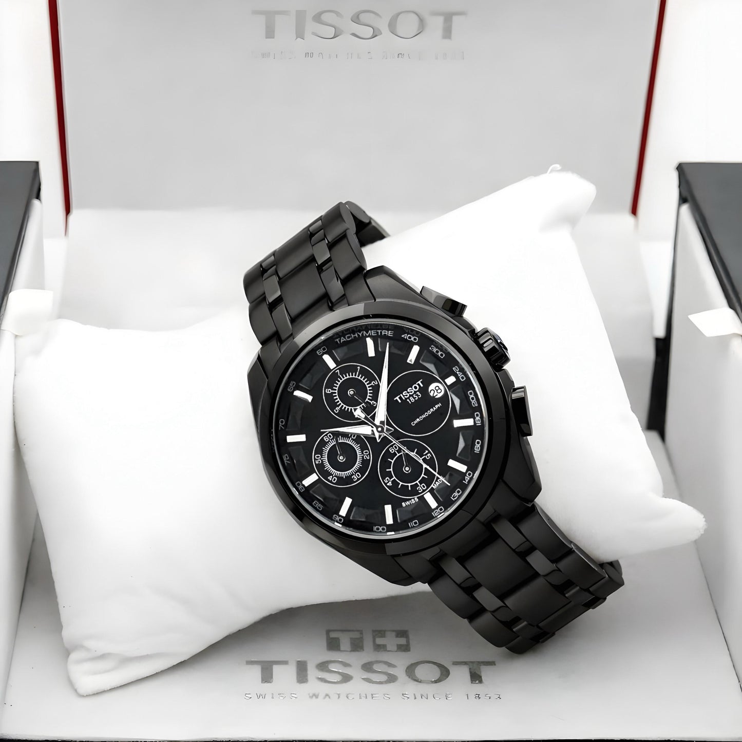 Full Black Metal Watch