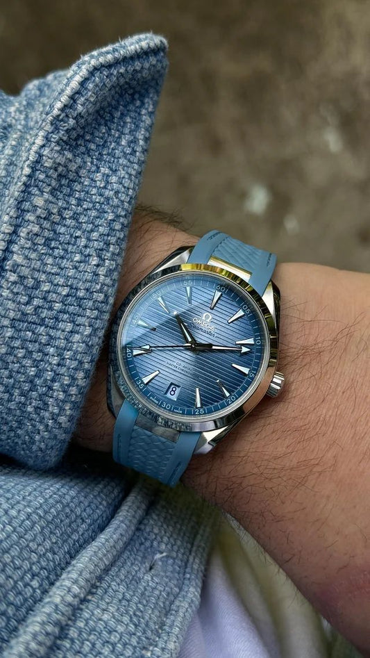 Blue Automatic Watch