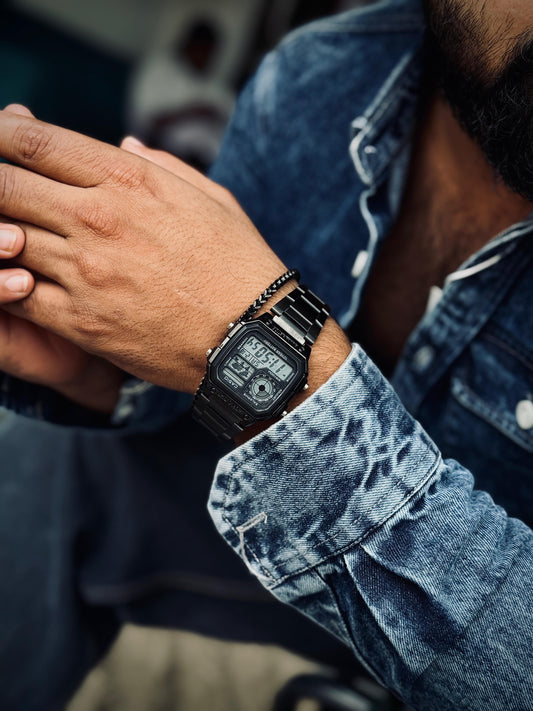 Black Digital Watch