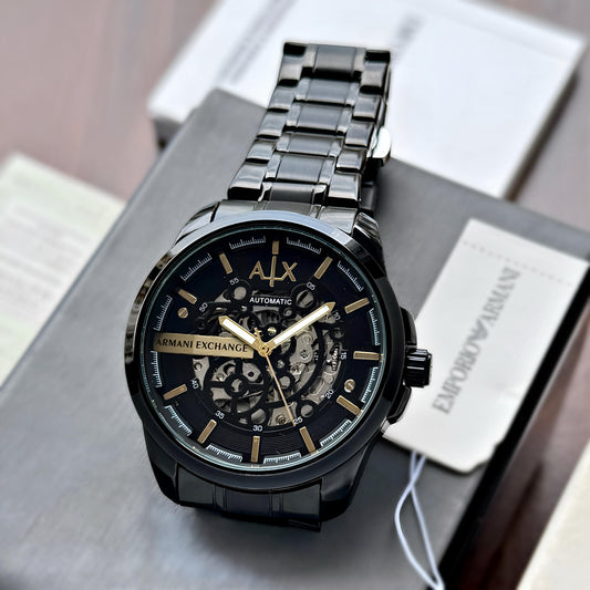 Black Gold Automatic Watch