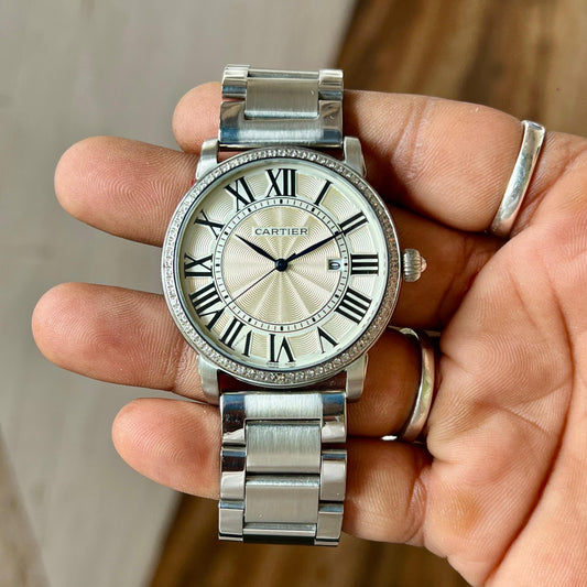 Silver Classic Ultra Premium Watch