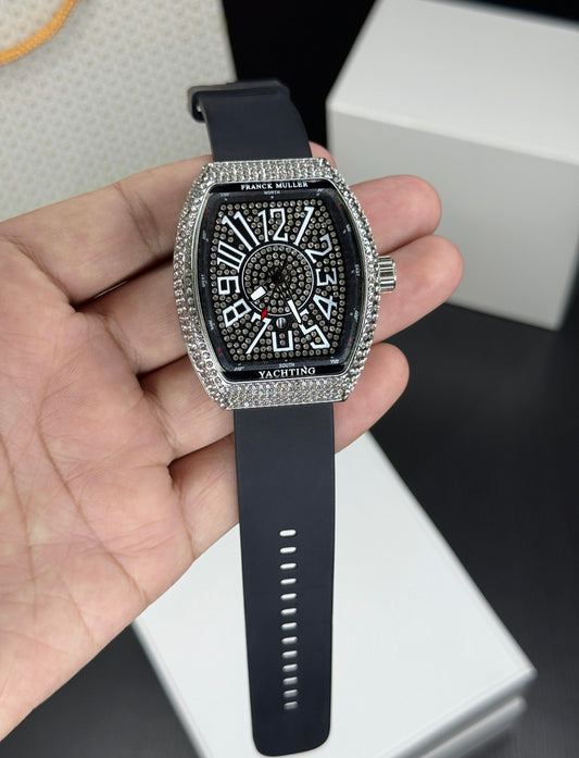 Black Silver Premium Watch