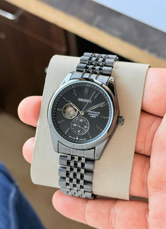 All Black Automatic Watch
