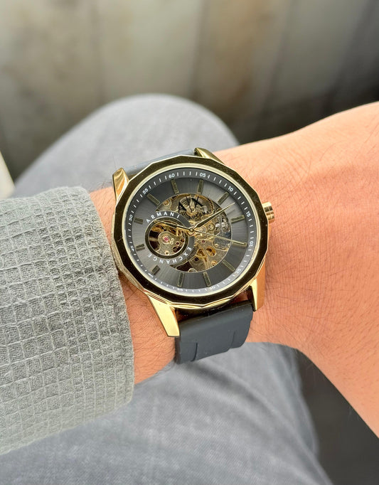 Black Gold Automatic Watch