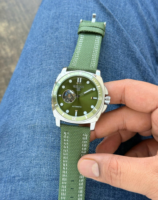 Green Automatic Watch