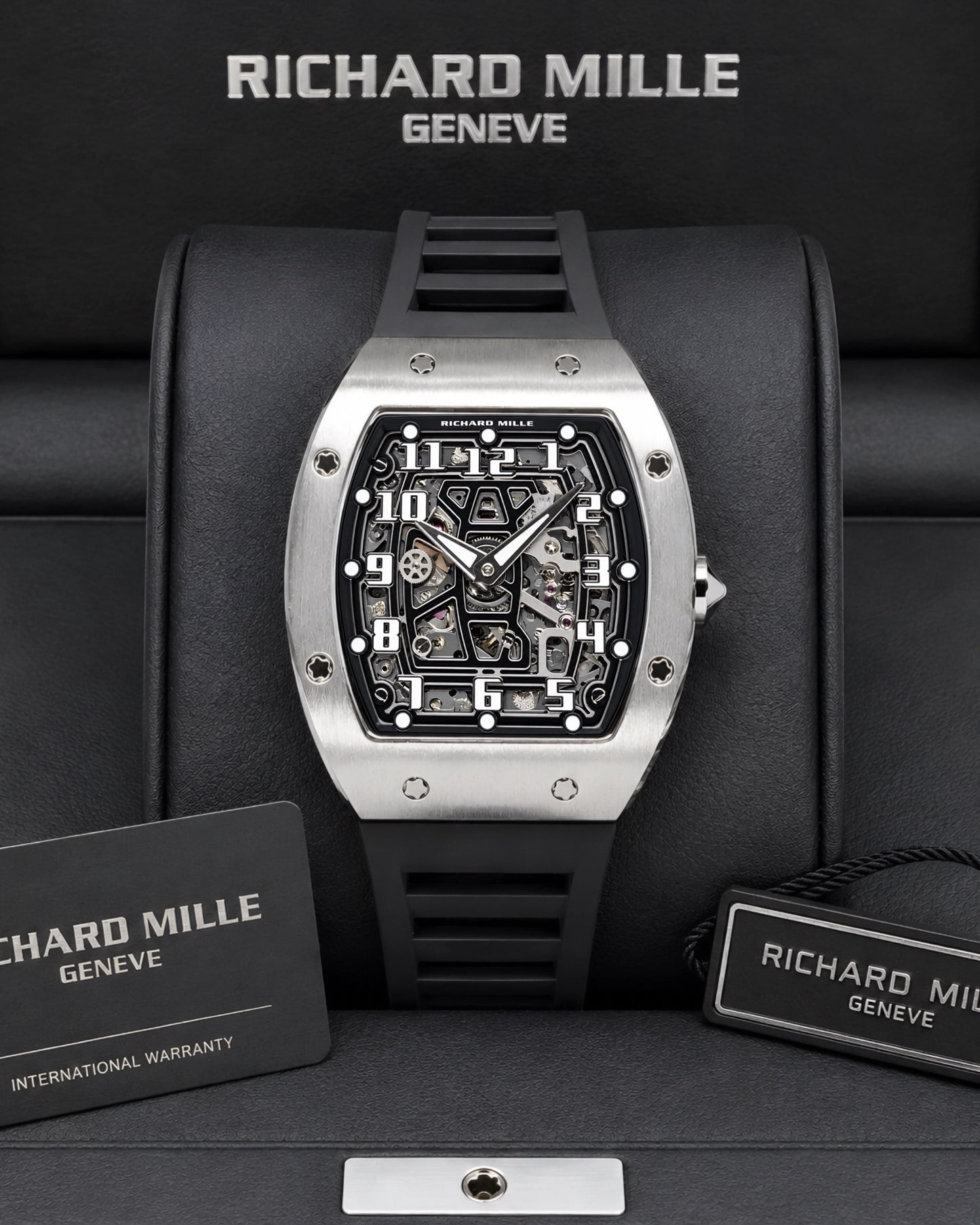 Black Silver Premium Watch