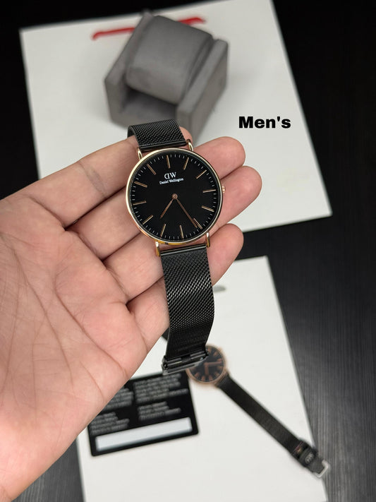 Full Black Metal Watch