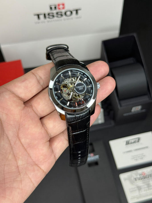 Black Silver Automatic Machinery