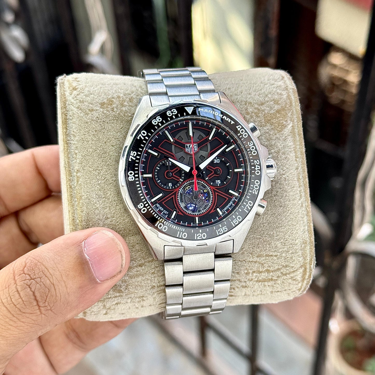 Silver Black Ultra Premium Watch
