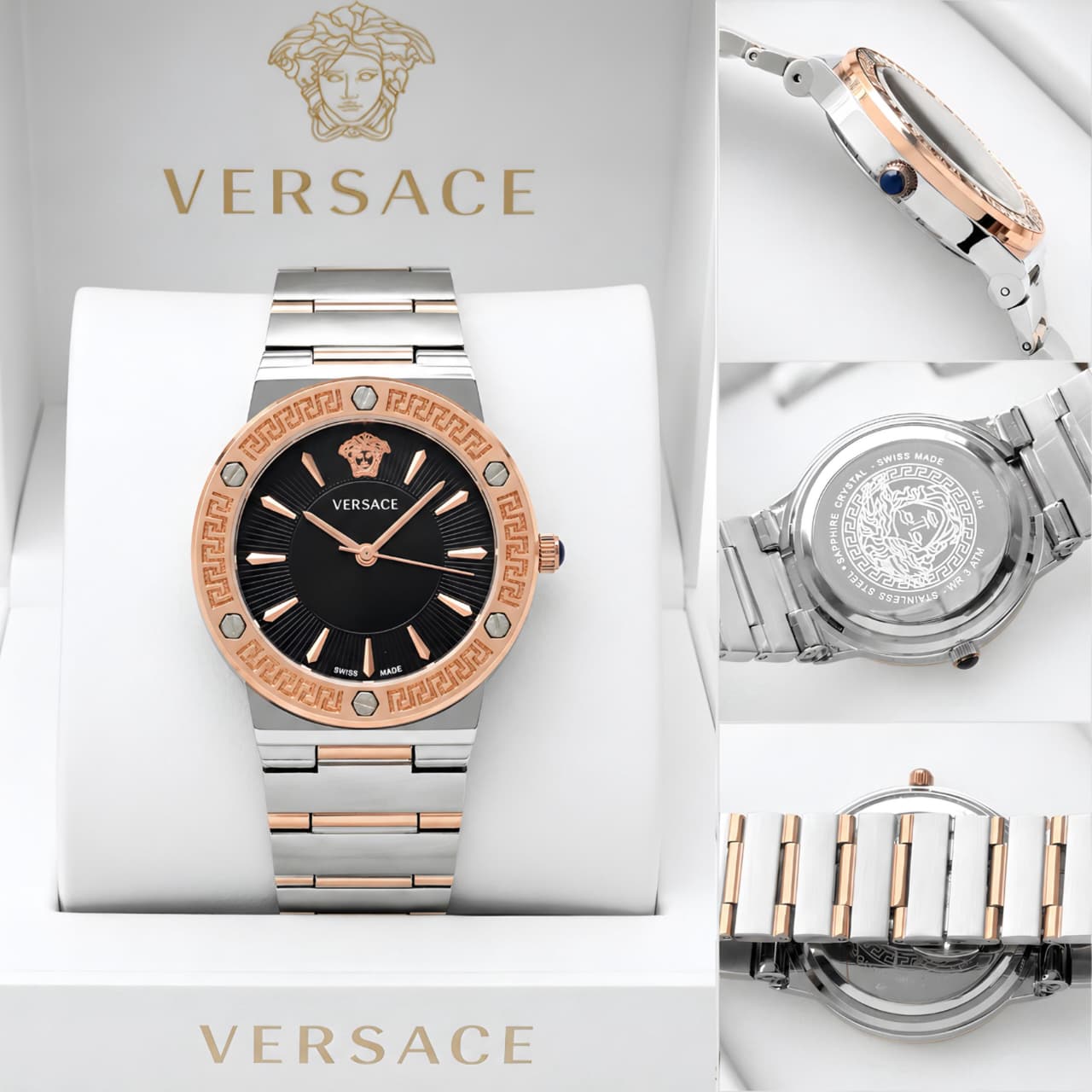 Silver Rose Gold Women's Watch