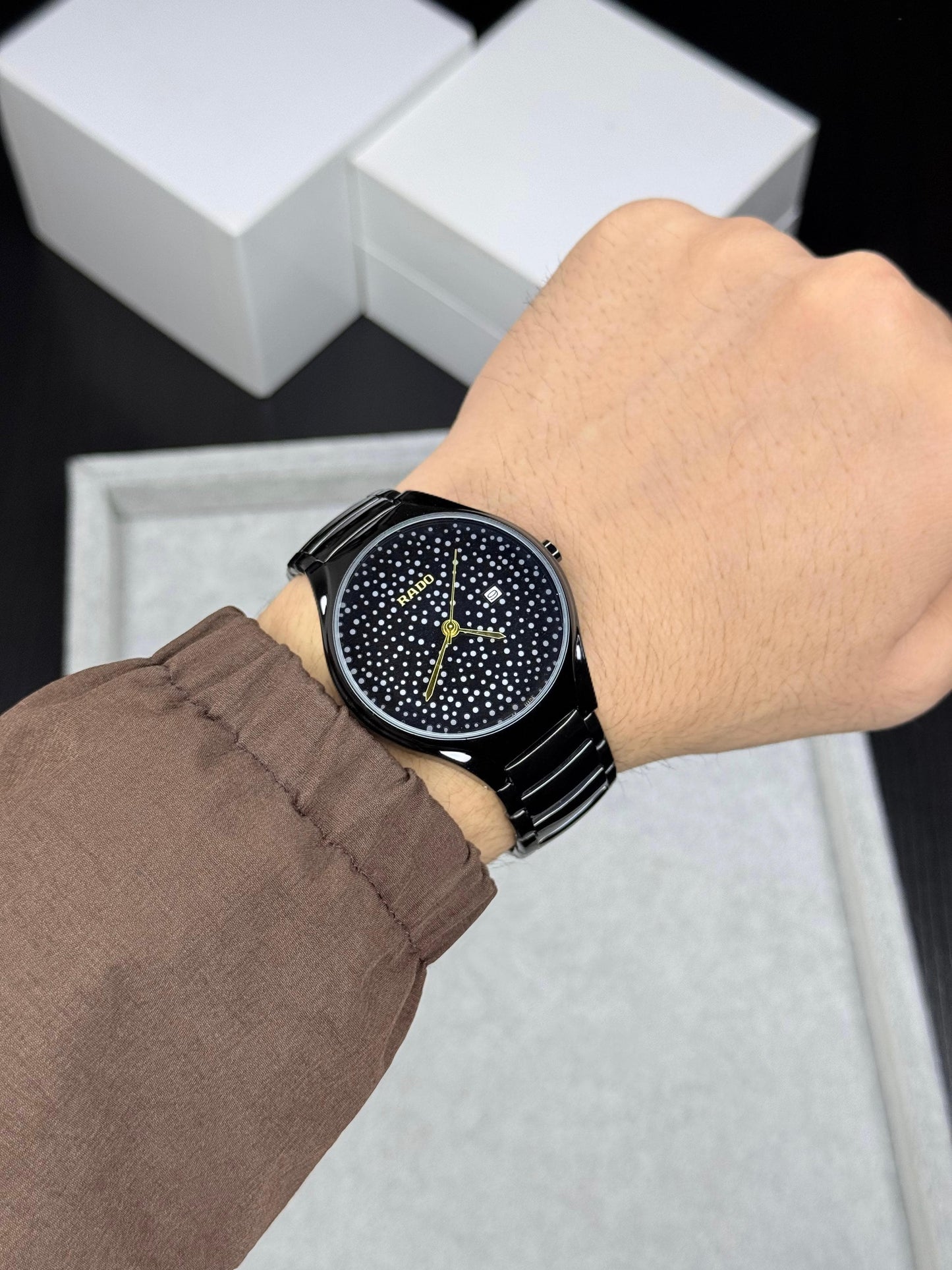 All Black Design Watch