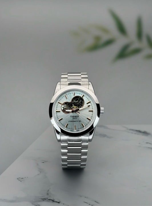 Silver Automatic Watch