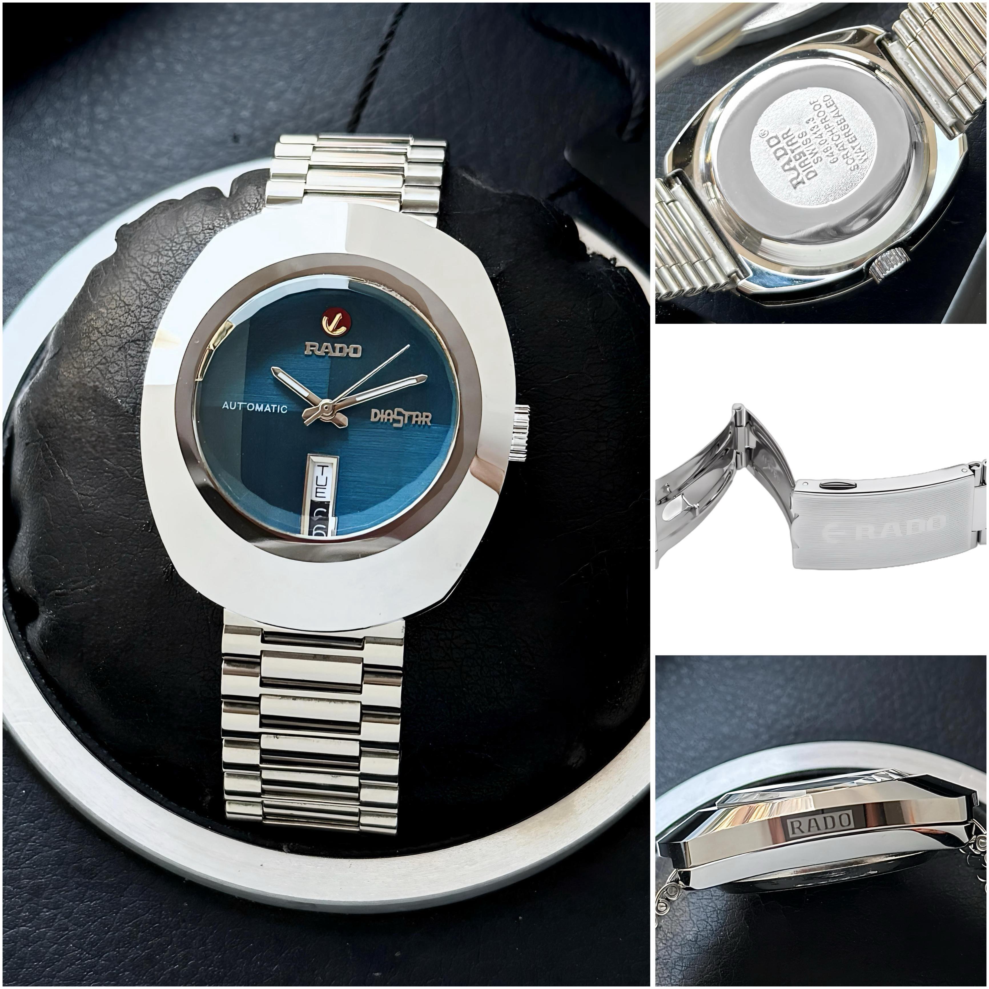 Android Automatic Watch Blue Silver Blue Automatic Watch – Watch Theory