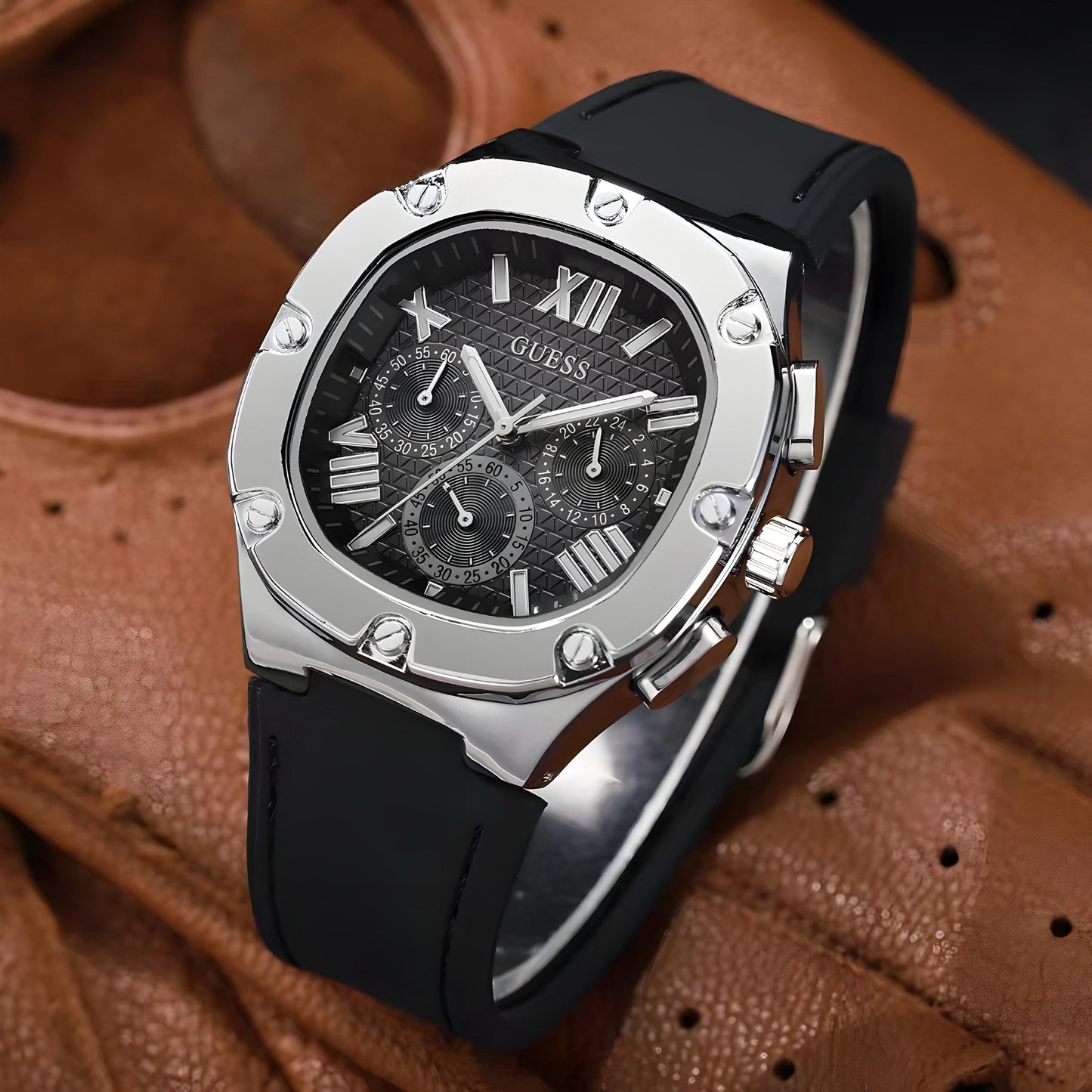 Full Black Fiber Watch