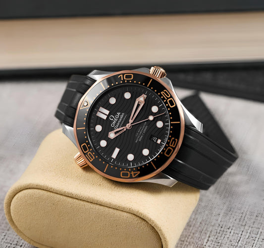 Black Rose Gold Automatic Watch