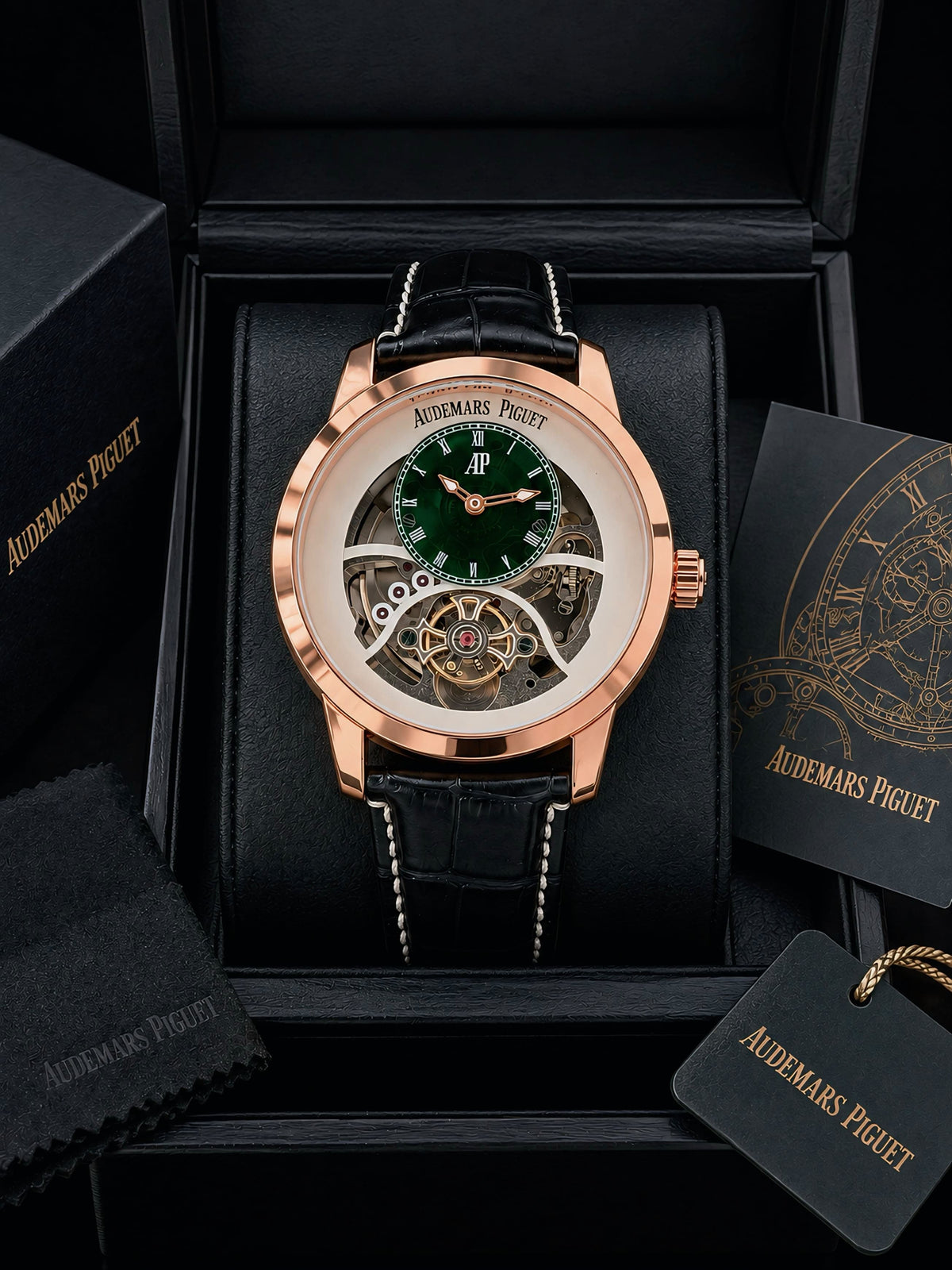 Black White Ultra Premium Automatic Watch