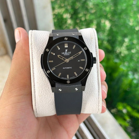 All Black Automatic Watch