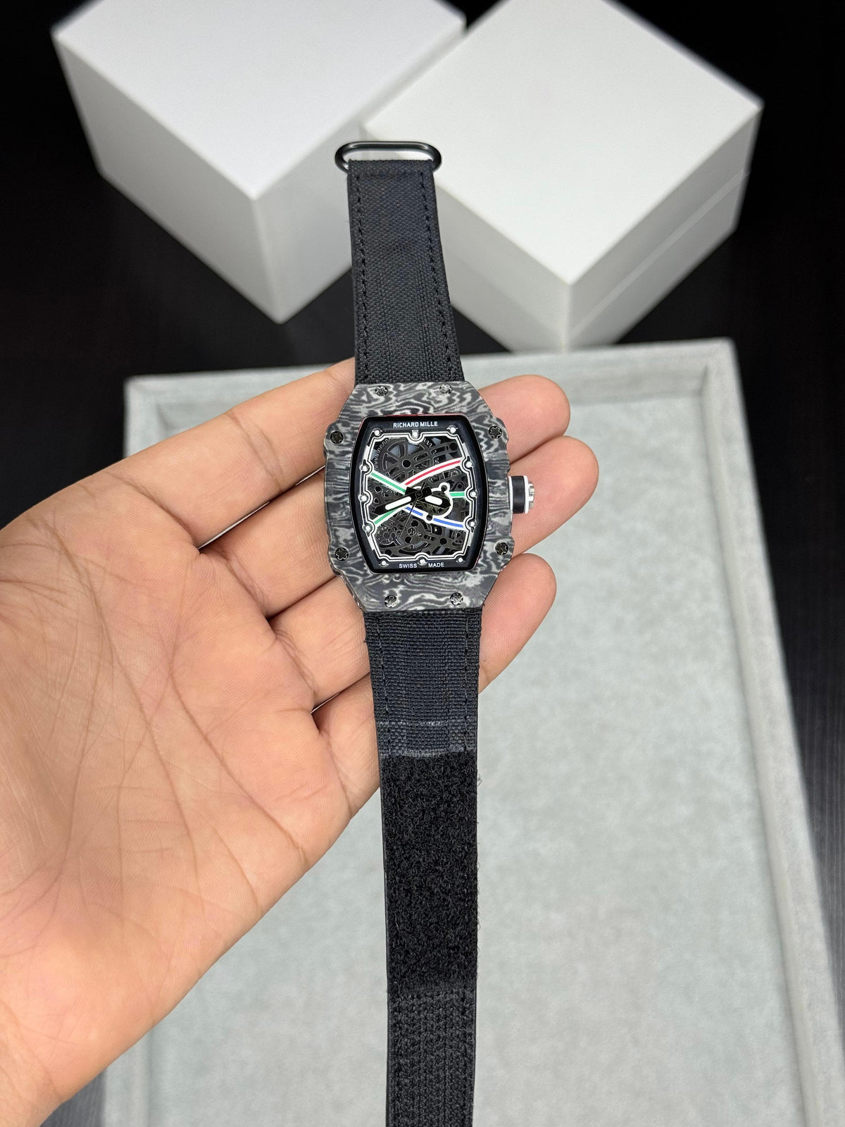 Black Grey Premium Watch