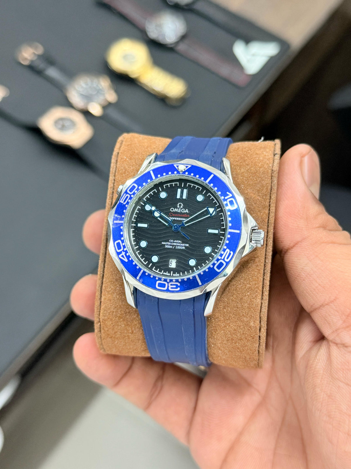 Android Automatic Watch Blue All Blue Automatic Watch – Watch Theory