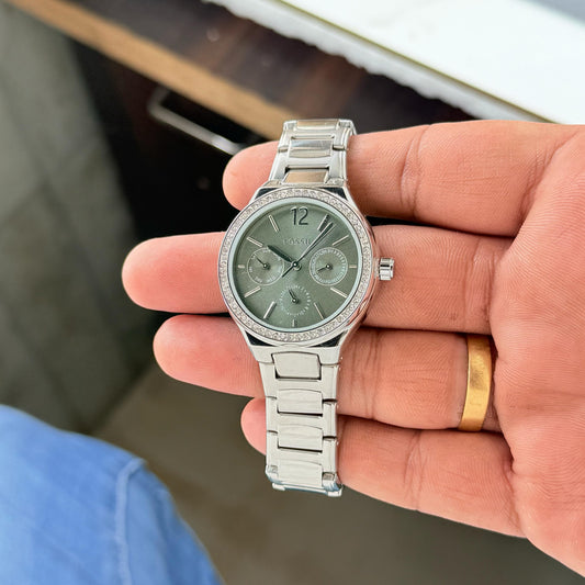 Grey Women's Chronograph Watch