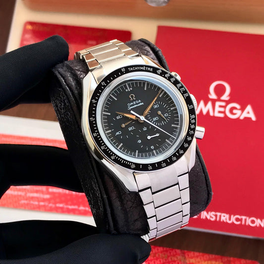 Silver Black Ultra Premium Watch