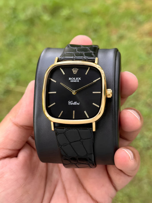Black Gold Slim Classic Watch