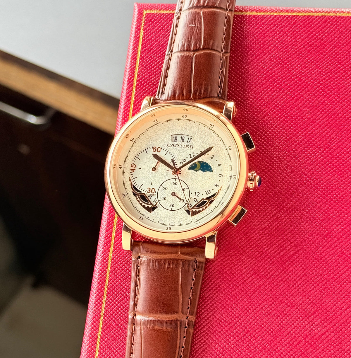 Brown White Primum Watch